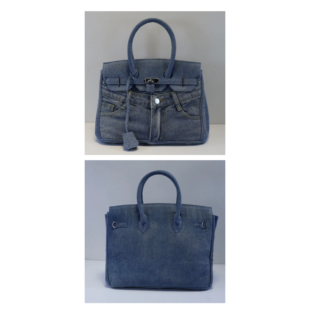 Denim Essential || Satchel Bag