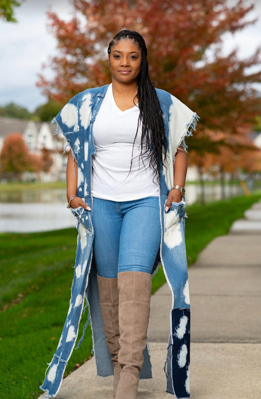 Rated Chic || Denim Cardigan