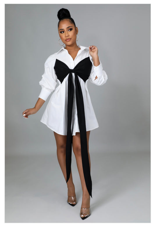REAL CUTE || BOW DRESS